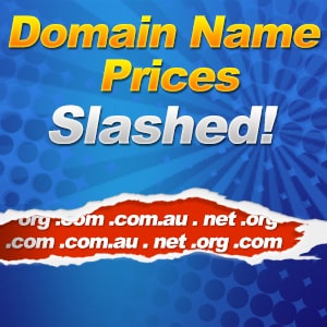 Domain Prices Slashed